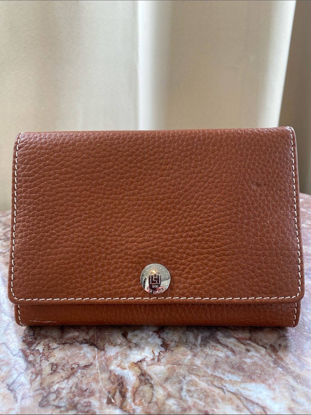 Lambertson true x Leather Wallet Clutch in Brown - Classic Women's Bag